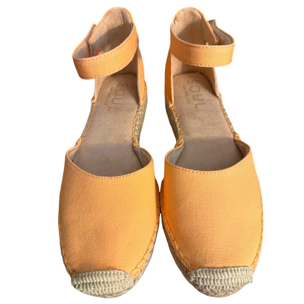 NEW Naturalizer Women's Soul, Wren Espadrille Yellow Canvas Size 7.5
